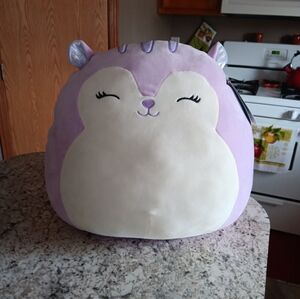 Kelly Toy Original Squishmallow Sydnee The Squirrel New With Tags 16" Purple
